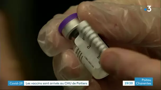 Covid 19 : les premiers vaccins arrivent au CHU de Poitiers