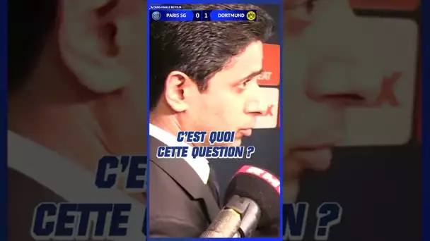 "C'est quoi cette question ?", Quand Al-Khelaïfi s'agace... #psg #championsleague