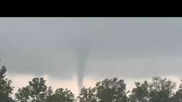 Météo : les images impressionnantes d'un tuba dans le Tarn-et-Garonne