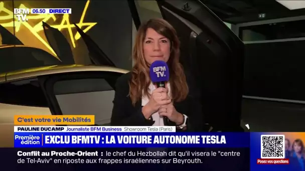 A la découverte du Cybercab, le robotaxi de Tesla