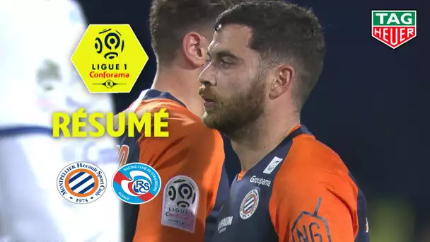 Montpellier Hérault SC - RC Strasbourg Alsace ( 3-0 ) - Résumé - (MHSC - RCSA) / 2019-20