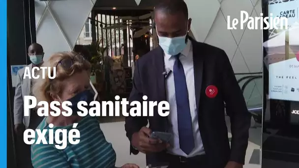 Paris: le pass sanitaire entre en vigueur dans de nombreux centres commerciaux
