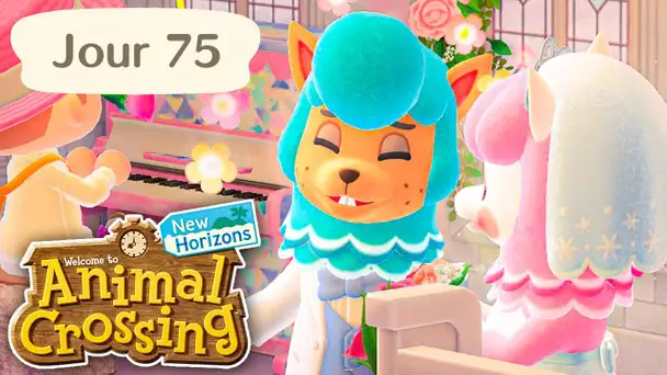 Jour 74 | L'Incroyable Saison des Mariages | Animal Crossing : New Horizons