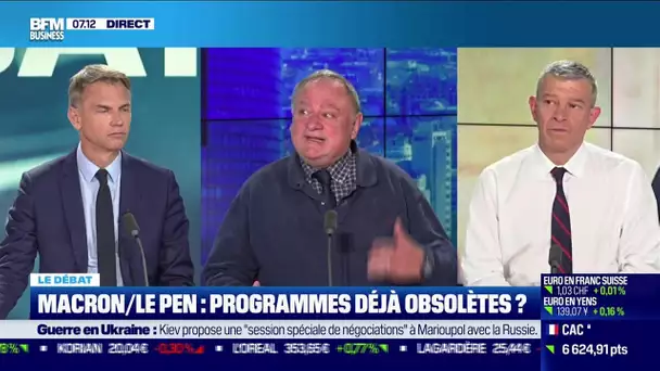 Le débat : Macron/Le Pen, programmes déjà obsolètes ?