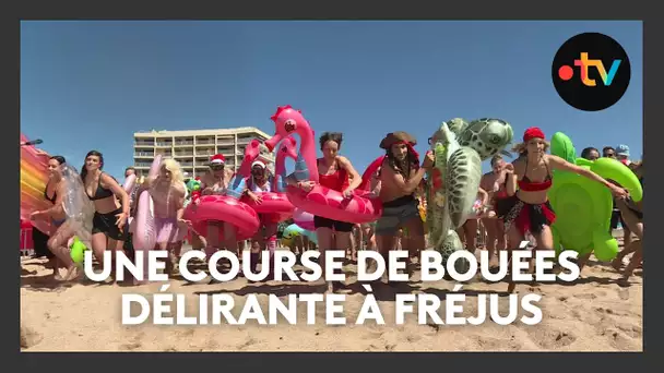 Une course de bouées bien délirante à Fréjus !