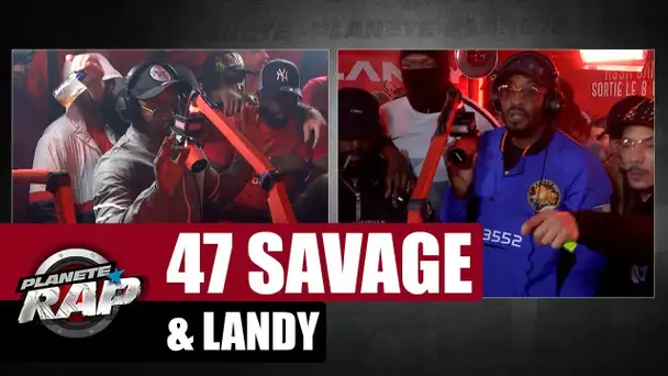 [Exclu] 47 Savage 'Battez-le' ft Landy #PlanèteRap