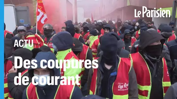 Des grévistes CGT revendiquent des coupures de courant au Stade de France