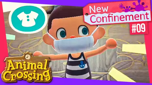 ENFIN le MASQUE ! #09 Animal Crossing : New CONFINEMENT #08