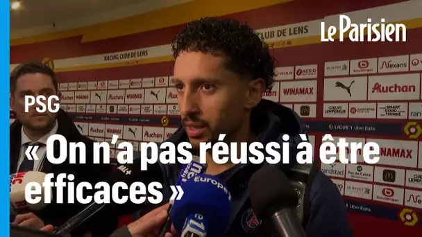 Défaite du PSG face à Lens : «Ils sont meilleurs que nous physiquement», concède Marquinhos