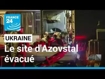 Ukraine : près de 300 combattants ukrainiens évacuent l'aciérie Azovstal • FRANCE 24
