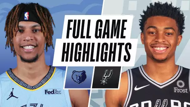 GRIZZLIES at SPURS | FULL GAME HIGHLIGHTS | February 1, 2021