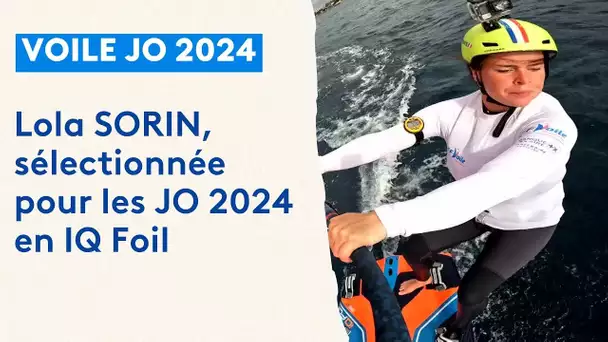 JO 2024 : Lola Sorin pratique le IQ Foil, nouvelle discipline à Paris