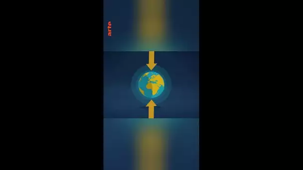 Pourquoi notre planète est-elle ronde ? 🌍 | ARTE Journal Junior #artefamily #shorts #terre #ronde