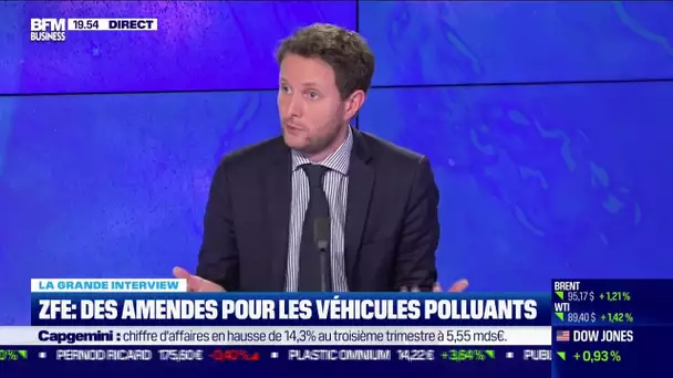 ZFE: des amendes pour les véhicules polluants