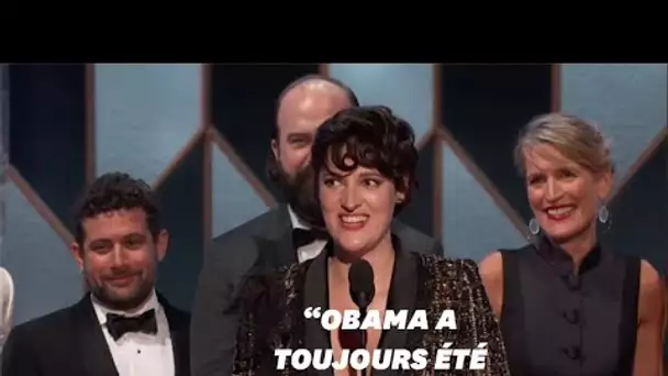Aux Golden Globes, l'actrice de "Fleabag" adresse à Barack Obama une private joke