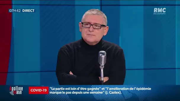 Michel Onfray sur RMC: "Le gouvernement est fort avec les faibles et faible avec les forts"