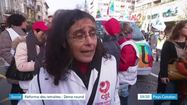 Perpignan : 5000 manifestants contre la réforme des retraites