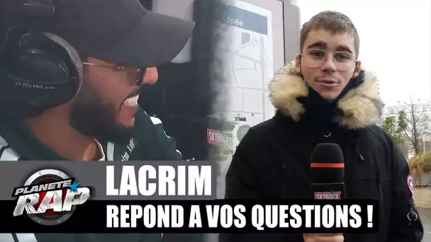 La ROUTINE MUSCU de LACRIM ? Il répond à VOS questions ! #PlanèteRap