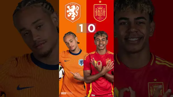 PAYS BAS 🇳🇱 🆚 🇪🇸 ESPAGNE : Qui va l'emporter ? 🤔 #shorts