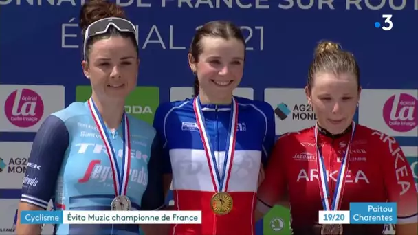 Cyclisme : victoire d'Evita Muzic au championnat de France à Épinal
