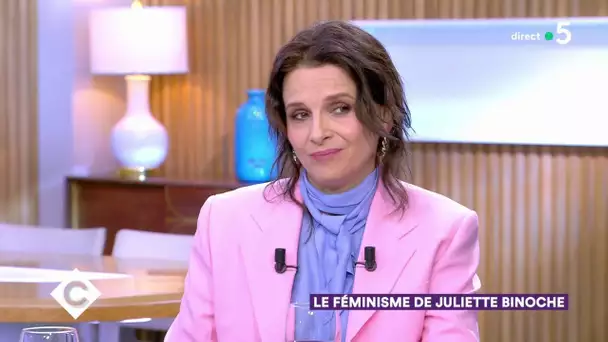 César 2020 : le féminisme de Juliette Binoche - C à Vous – 03/03/2020