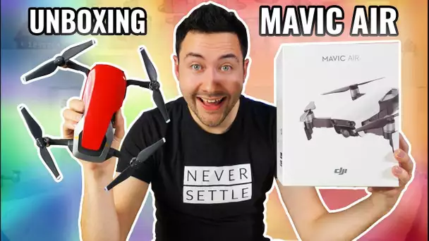 Je l’ai déjà ! 😳 Unboxing DJI Mavic Air ! (Exclusivité)