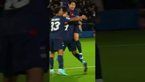 Kang-In! That goal VS AC Milan!  #psg #weareparis #ucl