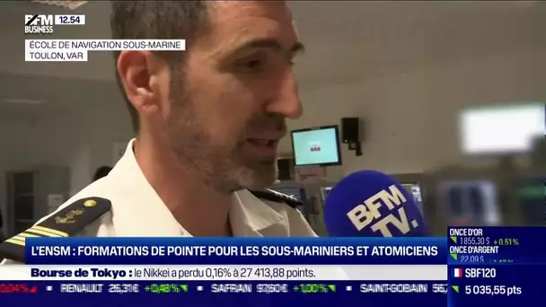 Tour de France BFM Business : L'ENSM forme 600 à 700 marins par an