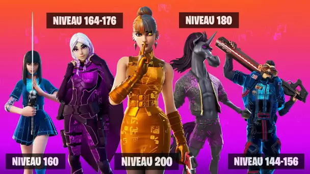 QUAND ET COMMENT DEBLOQUER LES VARIANTES RUNES BLEUES, MAUVES ET DOREES ! (FORTNITE SAISON 8)