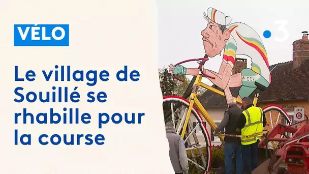 Region Tour : le village de Souillé se rhabille pour la course