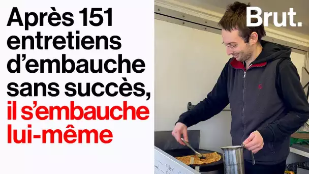 Autiste Asperger, Samuel a ouvert sa propre crêperie ambulante