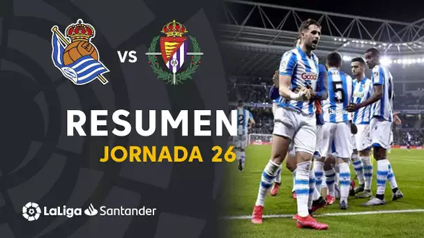 Resumen de Real Sociedad vs Real Valladolid (1-0)