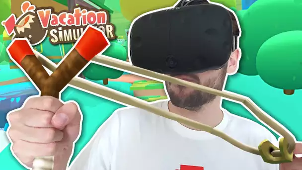 ON CHERCHE LES CIBLES  ! | VACATION SIMULATOR HTC VIVE