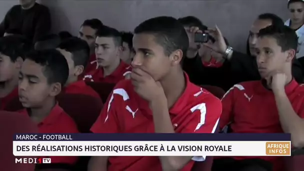 Football au Maroc : des réalisations historiques grâce à la vision royale
