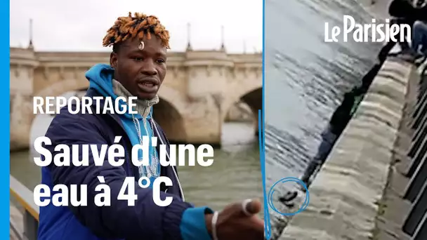 Momo, ce Malien sans papier qui a plongé dans la Seine glacée pour sauver un chien