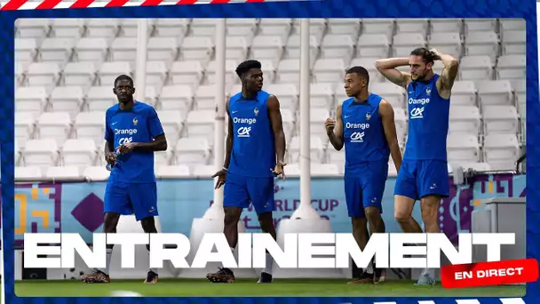L'entraînement des Bleus en direct (16h)
