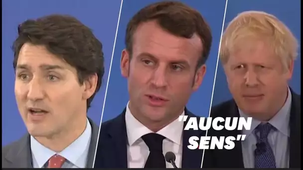 Macron, Johnson et Trudeau s'expliquent après leur moquerie supposée sur Trump