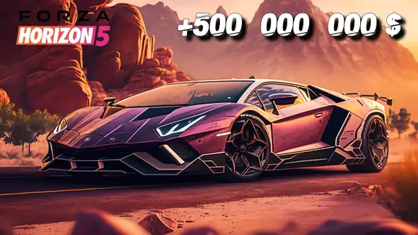 COMMENT JE SUIS DEVENU MILLIONNAIRE SUR FORZA HORIZON 5 !