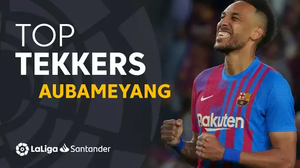 LaLiga Tekkers: Doblete de Aubameyang en la importante victoria del FC Barcelona