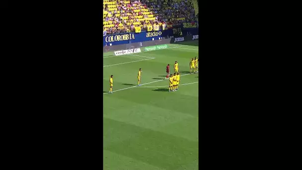 SAÚL COCO congela al Estadio de la Cerámica🥶#shorts