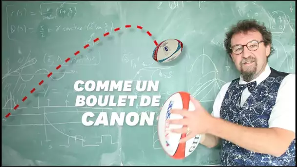 Coupe du Monde de rugby: pourquoi le ballon retombe à la verticale derrière les poteaux