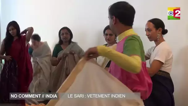 Le sari, vêtement indien - No comment // India, épisode 31