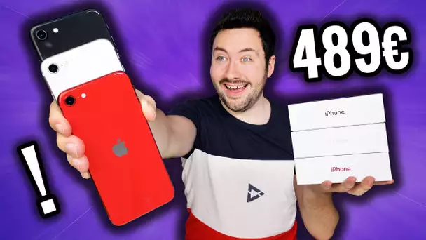 J'ai le Nouvel iPhone à 489€ ! (iPhone SE 2020)