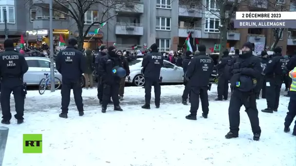 🇩🇪 Allemagne : un rassemblement pro-palestinien tenu à Berlin
