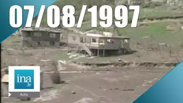 Ja2 20h : émission du 7 août 1997 - Evacuation massive après une éruption volcanique | Archive INA