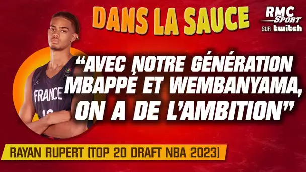 ITW Rayan Rupert (Prospect de la Draft NBA) : "Pour réussir, il faut être ambitieux et humble"