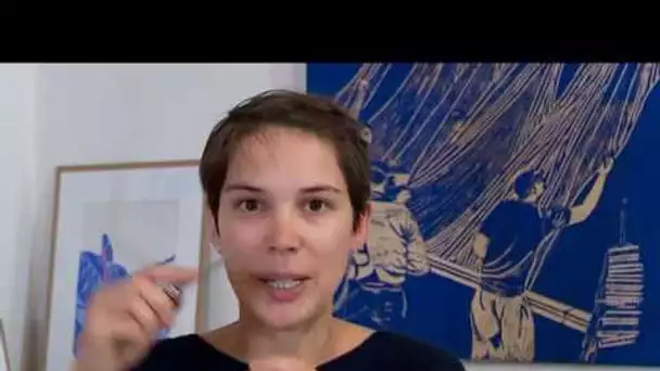3 minutes avec Morgane Chouin, linograveur