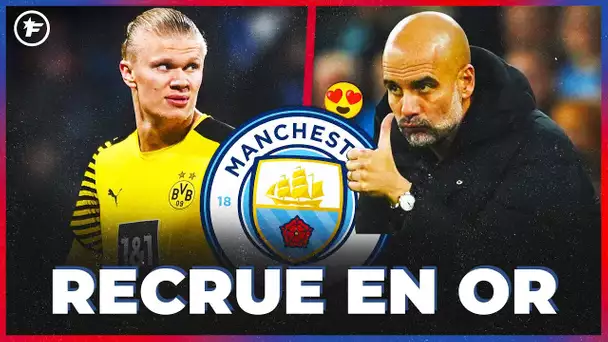 Pep Guardiola fait le FORCING pour le TRANSFERT d'Erling Haaland à Manchester City | JT Foot Mercato