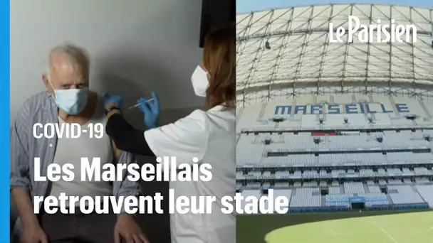 Un vaccinodrome au Vélodrome : «Ça fait plaisir de revenir au stade», se réjouit un Marseillais