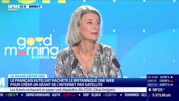 Eva Berneke (Eutelsat) : L'alliance Eutelsat-OneWeb est-elle de taille face au Starlink de SpaceX ?